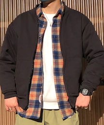 CAMBER | 古着 CAMBER サーマル ジップアップ スウェット size M(ブルゾン)