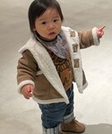 無印良品(ムジルシリョウヒン)の「ジャケット/アウター(ムートンコート)」