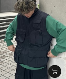 YOLO | ナイロンベスト TO0011  ¥5,500(ベスト)