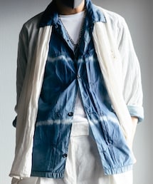 initial | ノーカラージャケット