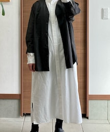 無印良品 | シャツワンピース