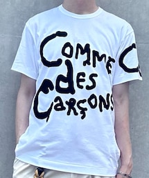COMME des GARCONS 【lay3963I】 19SS スカーフポリエステルカットソー Tシャツ The Beauty of Unfinish 未完成が持つ美しさ レディース AR COMME des GARCONS - COMME des GARCONS 19SS スカーフ