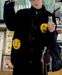 Human made x Cactus Plant Flea Market DOUBLE SMILEY WORK SHIRT | ジャケット/アウター