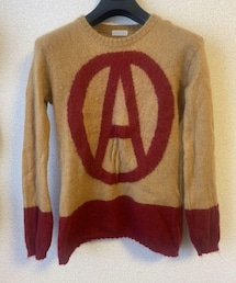 99%IS- | アナーキーマークA モヘアニット(ニット/セーター)