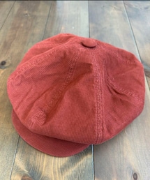 NEVER TRUST | コーデュロイ・８方 ビッグキャスケット(キャスケット)