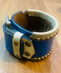 WOLF’S HEAD | 50mmスタッズリストバンド　2002(バングル/リストバンド)