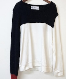 DISCOVERED×MEZLAD PSYZYE×0 | モヘア×スエット切替(ニット/セーター)