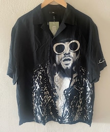 H&M | 2024 KURT COBAIN アロハシャツ(シャツ/ブラウス)