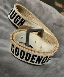 GOODENOUGH | goodenough/フルロゴレザーベルト(ベルト)
