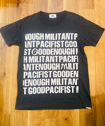 GOODENOUGH | GE×MILITANT PACIFIST×FABRICK  コラボT 2014(Tシャツ/カットソー)