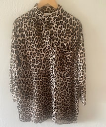 H&M | レーヨン/レオパードロングシャツ(シャツ/ブラウス)
