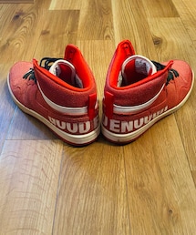 GOODENOUGH | goodenough × flagment × NIKE コートフォース　赤(スニーカー)