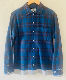 GOODENOUGH | 2014 SS  CHECK FLANNEL LINE SHIRT  /エリオットタータンクラン(シャツ/ブラウス)