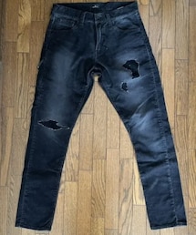 DENIM BY VANQUISH & FRAGMENT | ダメージ加工コーデュロイ/テーパード(その他パンツ)