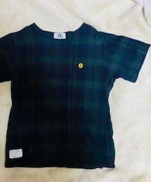 GOODENOUGH | ブラックウォッチチェック/ルームウェアセットアップGE-138007(Tシャツ/カットソー)