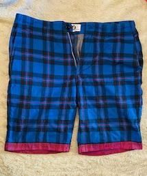 GOODENOUGH | 2016/goodenough エリオットタータンチェックラインショーツ(その他パンツ)