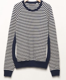 BLUE BLUE | ボーダースエット/BLUE BLUE(スウェット)