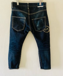 DENIM BY VANQUISH & FRAGMENT | クロップド/ VFP5019/ゴールドスタンプ(デニムパンツ)