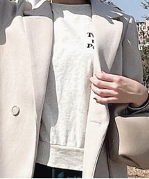 niko and... | 【大型店・WEB限定】袖ボリュームプルオーバー グレー15  (スウェット)