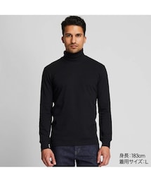 UNIQLO | ソフトタッチタートルネックT（長袖）(Tシャツ/カットソー)
