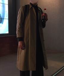 BURBERRY | ノーカラーコート