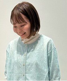Samansa Mos2 blue | Tシャツ/カットソー