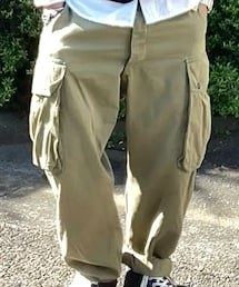 U.S.ARMY VINTAGE  40s | U.S.ARMY エアボーン M42  40s アメリカ軍の中で第二次世界大戦中に特殊精鋭の空挺部隊のみに支給されていたとされるエアボーンM-1942パラシュートパンツ(カーゴパンツ)