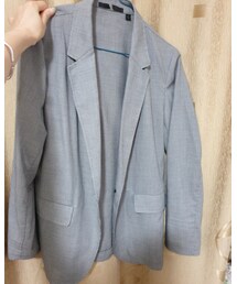 UNIQLO | 千鸟格西装(スーツジャケット)