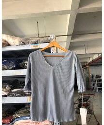 cinematiq | 压皱套头衬衣(シャツ/ブラウス)