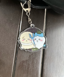ちいかわ　ラッコ先生&ハチワレクリアキーホルダー | キーホルダー