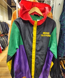 MTV | MTV公式 90'Sナイロンジャケット(ナイロンジャケット)