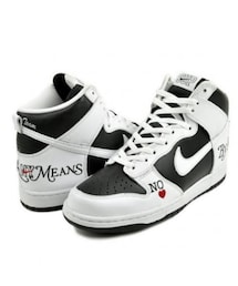 Supreme | Supreme × Nike SB Dunk High By Any Means "White Black"(スニーカー)