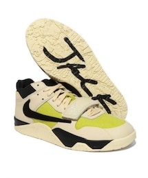 TRAVIS SCOTT | Travis Scott × Nike Jordan Jumpman Jack TR CJ1 T-Rexx "Bright Cactus"(スニーカー)