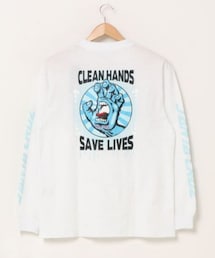 SANTA CRUZ | Clean Hands Save Livesのメッセージが込められた1枚(Tシャツ/カットソー)