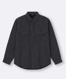 GU | ダブルポケットワークシャツ(シャツ/ブラウス)