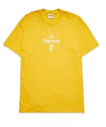 Supreme | Supreme Cross Box Logo Tee "Yellow"(Tシャツ/カットソー)
