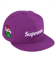 Supreme  | Supreme Grinch Box Logo New Era "Purple"(キャップ)