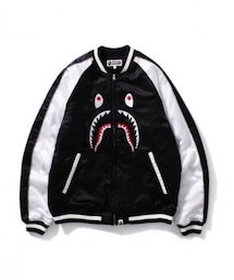 A BATHING APE | SOUVENIR SHARK JACKET(スカジャン)