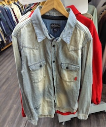 FLIP THE SCRIPT | 00's ヒッコリーデニムシャツ(シャツ/ブラウス)