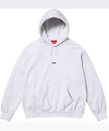 Supreme  | Supreme24AW  Micro Logo Hooded Sweatshirt "Ash Grey"(パーカー)