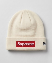 Supreme  | Supreme New Era Box Logo Beanie "Stone" (24FW)(ニットキャップ/ビーニー)