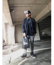 前回の裏面の黒コーデ | その他