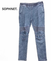 SOPHNET. | 17AW バイカーデニム(デニムパンツ)