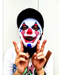 ピエロマスク(自作) | メイクアップ