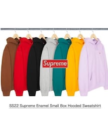 Supreme  | Supreme Enamel Small Box Hooded Sweatshirt(パーカー)
