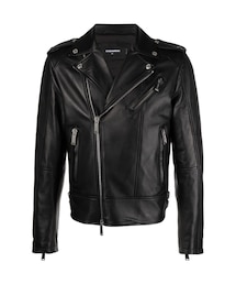 DSQUARED2 | S74AM1203SY1491 LEATHER RIDERS JACKET (44)(ライダースジャケット)