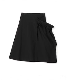 Y's | COTTON LINEN CLOTH GATHER STRING SKIRT(スカート)
