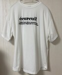 しまむら(シマムラ)のロゴシシュウTシャツ65、¥890、L、中黒521-5814
