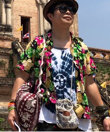 no brand | 花襯衫(シャツ/ブラウス)