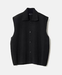 08sircus | 08SIRCUS   PE/RY FULL CARDIGAN SLEEVELESS JACKET  ¥37,400(ベスト)